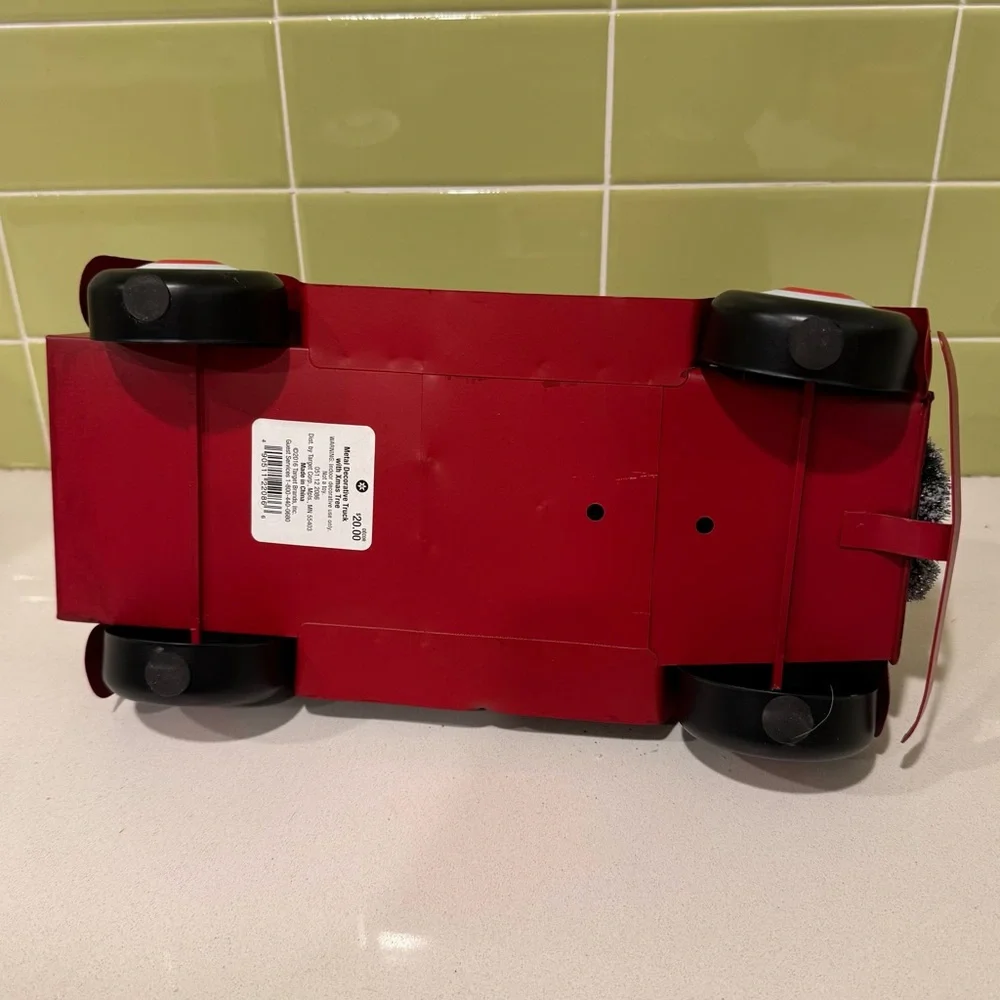 Red Vintage Style Truck Christmas Decoration from Target 2016